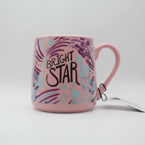 EttaVee ~ New With Tags: Pink BRIGHT STAR Tea/Coffee Mug: Jessi Raulet - Picture 1 of 8